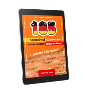 E-book „185 najczęściej używanych niemieckich czasowników” + 130 ćwiczeń i odpowiedzi