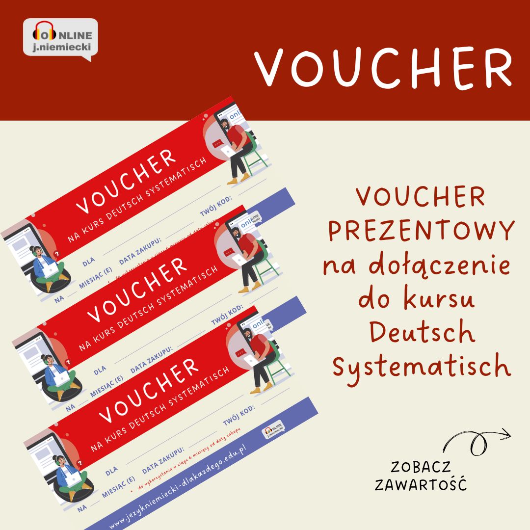 Voucher – na zakup kursu Deutsch Systematisch